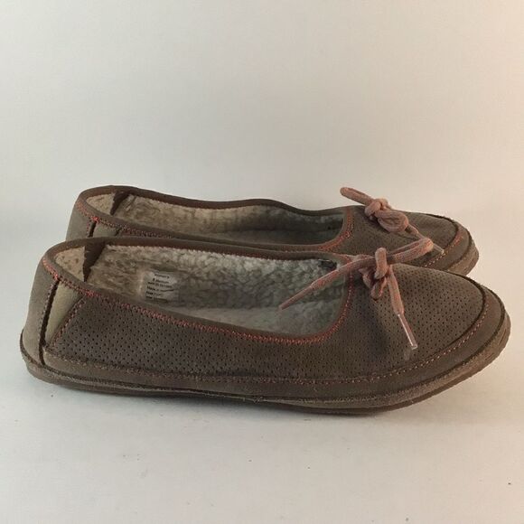 L..L. Bean hearthside womens comfort moccasin brown size 8 501859 - Picture 1 of 8